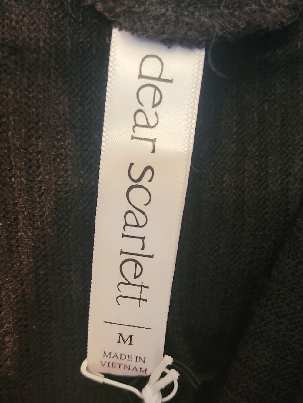 Dear Scarlett Brushed Ribbed 2-Piece Poncho & Pant Set - Picture 3 of 4
